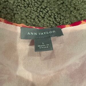 Ann Taylor Vibrant Pink Top